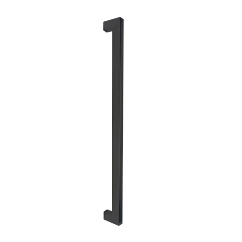 Nidus Entrance Thin Pull Handle Set 1200mm Matt Black PH826-1200-BLK