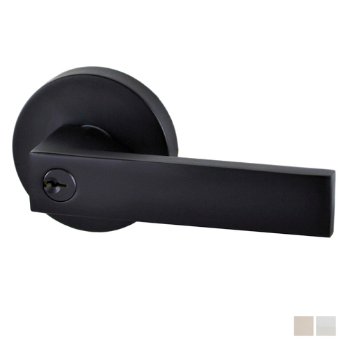 Nidus Lonsdale Door Lever Round Entrance Set - Available in Various Finishes