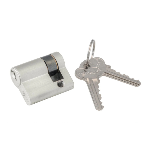 Mardeco M Series C4 Euro Cylinder 5 Pin 39mm Satin Chrome SC8500/39