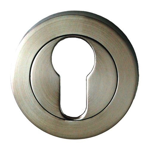 Nidus Venetian Round Rose Door Euro Escutcheon 60mm Stainless Steel VEESC-SS