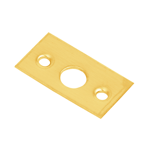 Scope Flat Plate Only To Suit 6mm Shoot Polished Brass BB05.FPPB