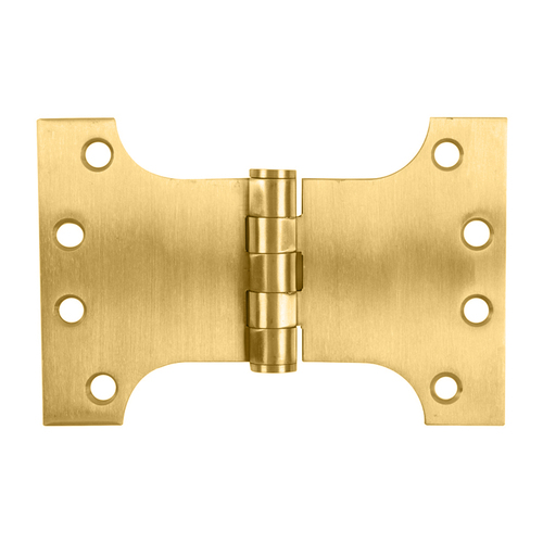 Scope Parliament Hinge Fixed Pin 178mm Polished Brass DHP107FPB