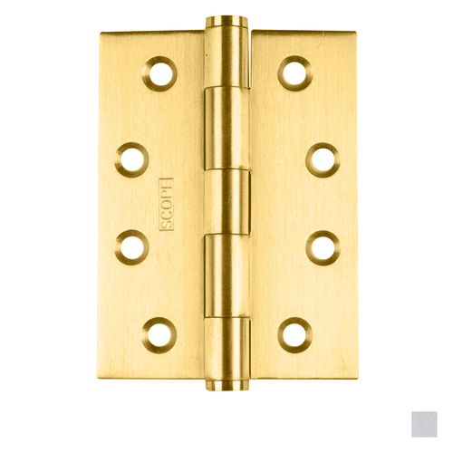 Scope Butt Hinge - Available in Various Polished Brass and Stainless Steel