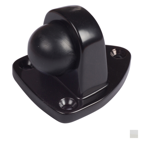 Scope Door Stop Aluminium Floor Fix - Available in Matt Black and Satin Chrome