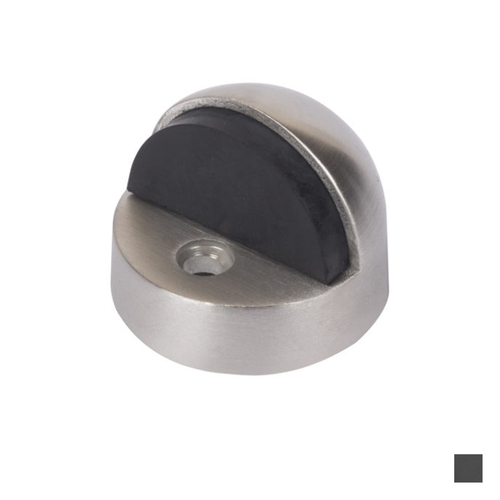 Scope Door Stop Half Dome Raised Floor Fix - Available in Matt Black and Satin Chrome Finish