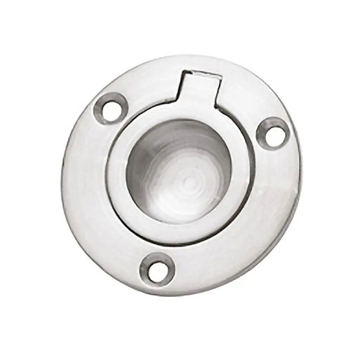 Scope Flush Ring Pull 55mm Satin Stainless Steel FP01SS.B