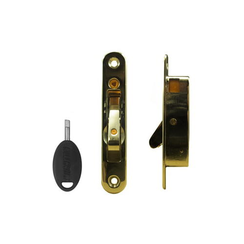 Angel Ventlock Sash Window Lock Face Fix Polished Brass VENTLOCKPB *Single*