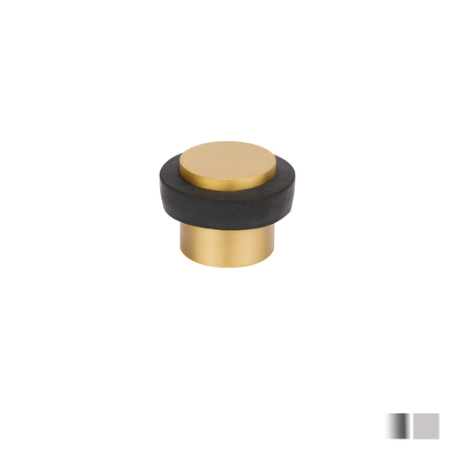 Austyle Door Stop Round Bolt Fix Floor Mount - Available in Various Finishes