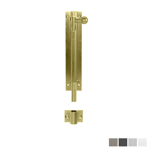 Austyle Door Barrel Bolt 25mm Throw - Available in Various Finishes and Sizes