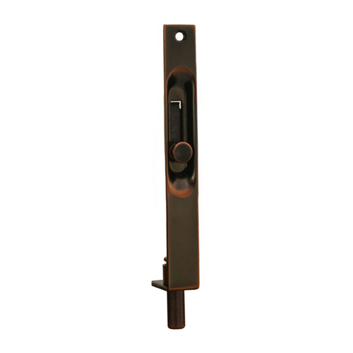 Austyle Easyfix Push Button Flush Bolt 150mm Antique Copper 25182