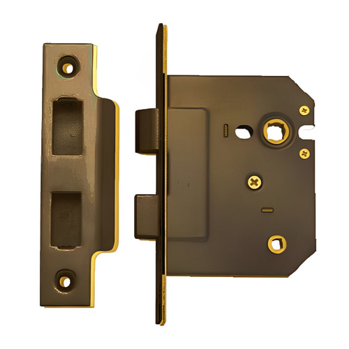 Austyle Bathroom Heavy Duty Mortice Lock 60mm Antique Copper 29022