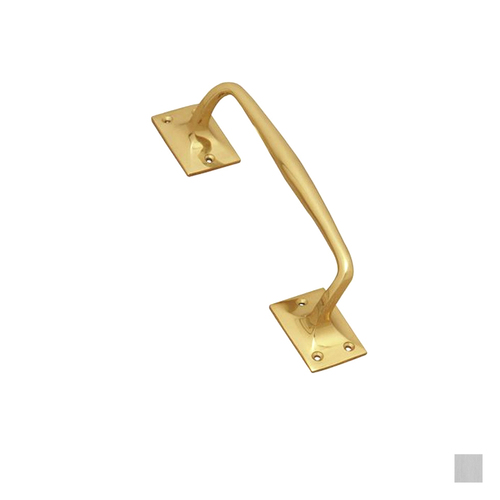 Superior Brass Entrance Door Pull Handle - Available in Chrome Plate and Polished Brass