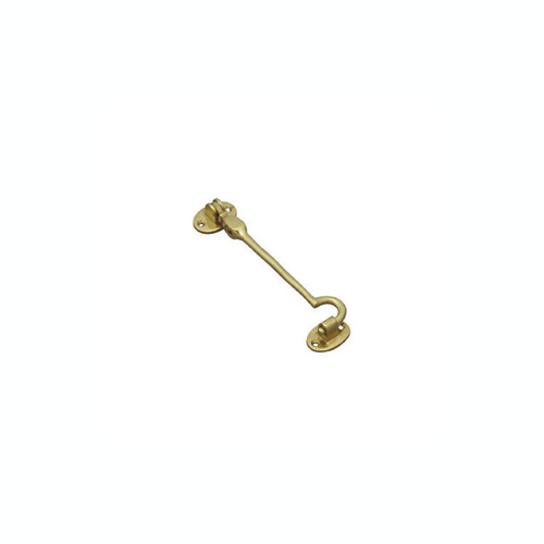 Restocking Soon: ETA Mid January - Superior Brass Cabin Hook 100mm Polished Brass 3128