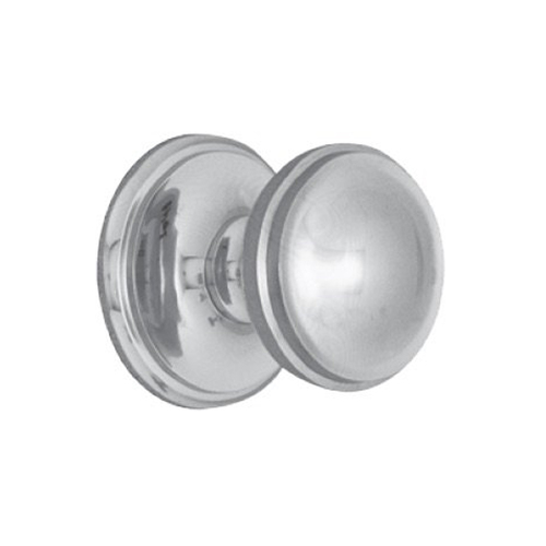 Superior Brass Door Centre Knob Concealed Fix 85mm Chrome Plate 33040