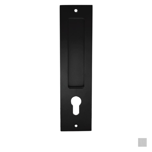 Austyle Flush Pull Rectangle Euro Cylinder Hole - Available in Various Finishes