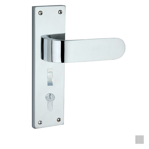 Superior Brass Wide Urban Door Lever Entrance Set with Privacy Lock - Available in Various Finishes