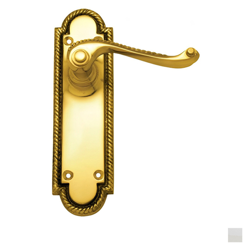 Superior Brass Georgian Door Lever Passage Set - Available in Various Finishes