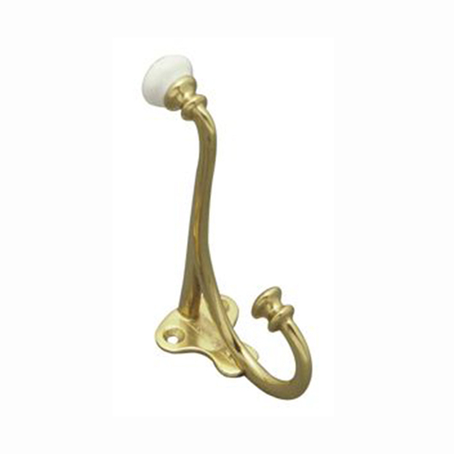 Superior Brass Hat And Coat Hook Polished Brass - Available in Various Sizes