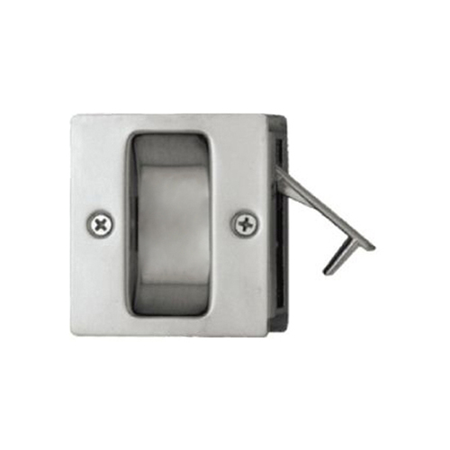 Austyle Cavity Sliding Door Flush Pull Passage 69x63mm Satin Chrome 49049