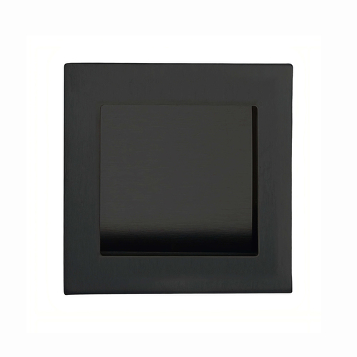 Austyle Square Flush Pull Concealed Fix 70mm Matt Black 53750