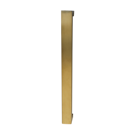 Austyle Entrance Square Door Pull Handle Back to Back 450mm Satin Brass 93995