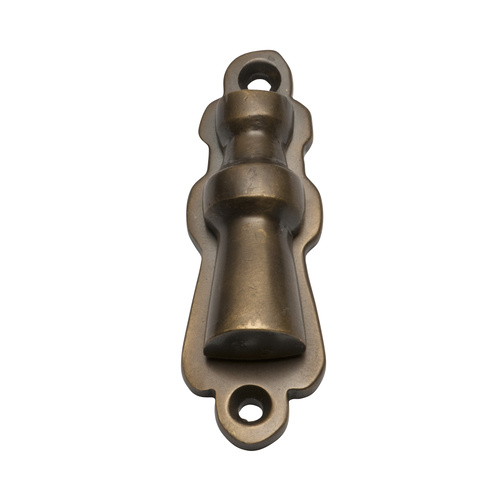 Tradco 1243AB Covered Escutcheon Antique Brass 60x20mm