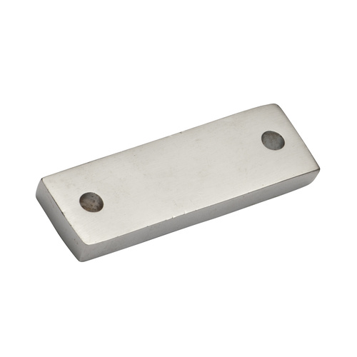 Tradco 1697SC Adaptor Plate Square Fastener Satin Chrome