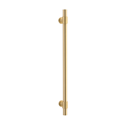 Restocking Soon: ETA Mid November - Iver Helsinki Door Pull Handle 450mm Brushed Gold PVD 17147