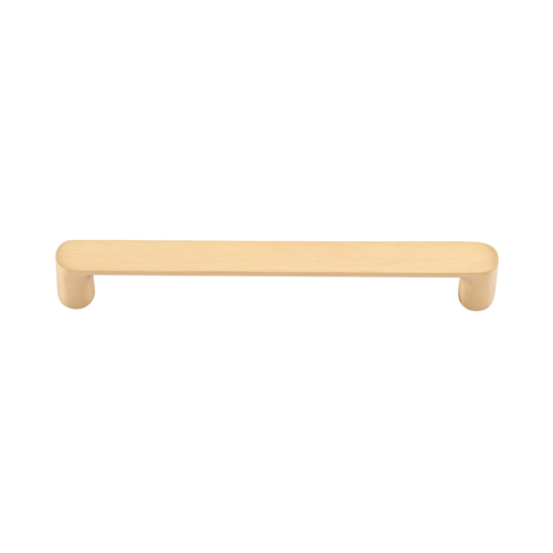 Restocking Soon: ETA End January - Iver Osaka Cabinet Pull Handle CTC 160mm Brushed Brass 20966