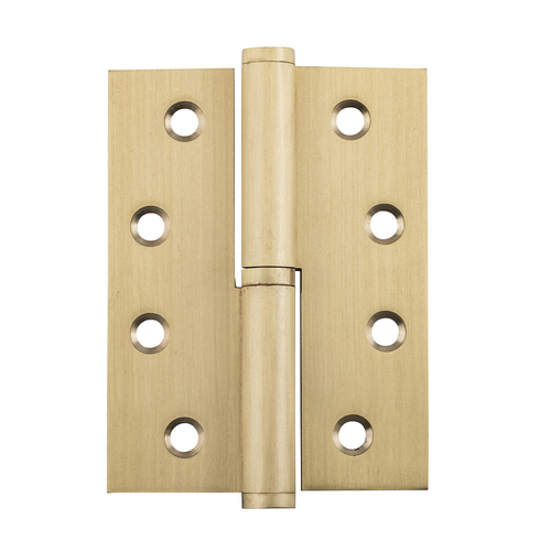 Tradco Lift Off Hinge Right Hand 100mm Satin Brass 2845