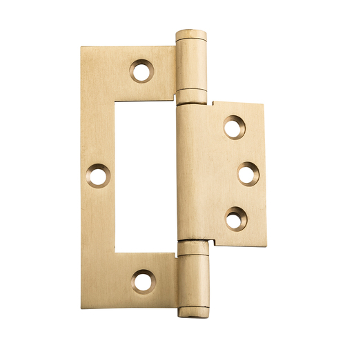 Iver Hirline Hinge 100mm Satin Brass 2847