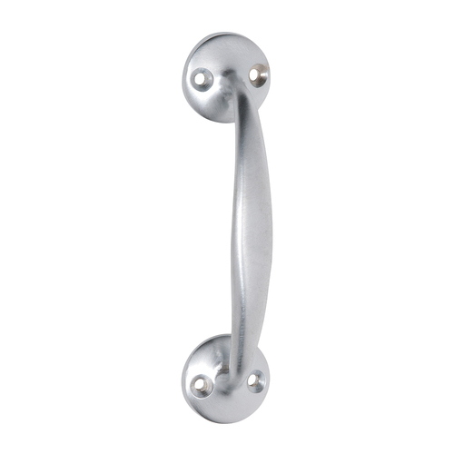 Tradco Telephone Pull Handle 110mm Satin Chrome 2945