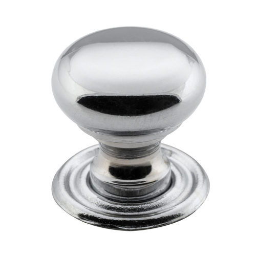 Tradco Classic Cupboard Knob 19mm Polished Chrome 3658