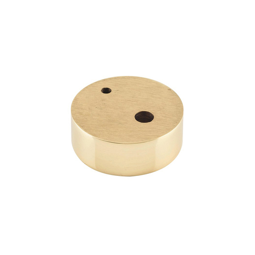 Tradco Oval Door Stop Spacer 15mm Satin Brass 4508