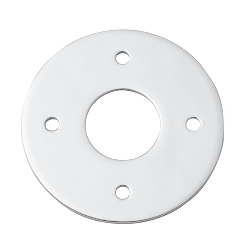 Iver Adaptor Plate Round 54mm Hole Chrome Plated Pair 9374