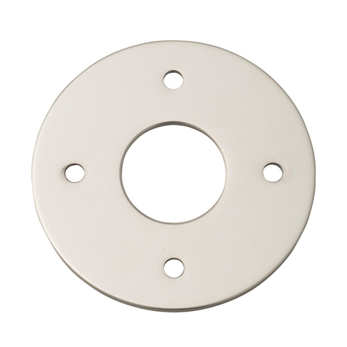 Iver Adaptor Plate Round 54mm Hole Satin Nickel Pair 9379