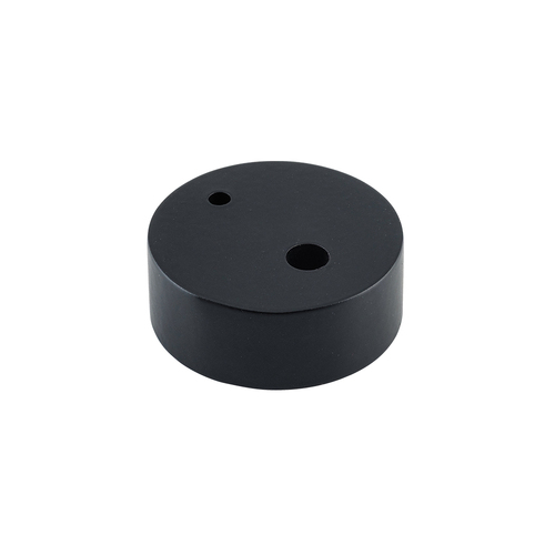 Restocking Soon: ETA End January - Tradco Oval Door Stop Spacer 15mm Matt Black 9846