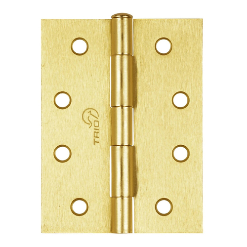 Trio Butt Hinge Loose Pin 100x75x1.6mm Matt Gold PBT10016LPMG