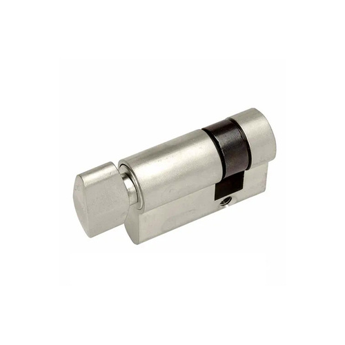 Zanda Euro Half Cylinder Snib Turn 30mm Brushed Nickel 1134.BN