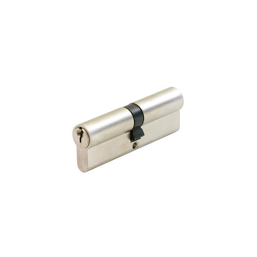 Zanda Euro Double Cylinder 5 Pin (Key/Key) Keyed Alike 90mm Brushed Nickel 1224.KA.BN