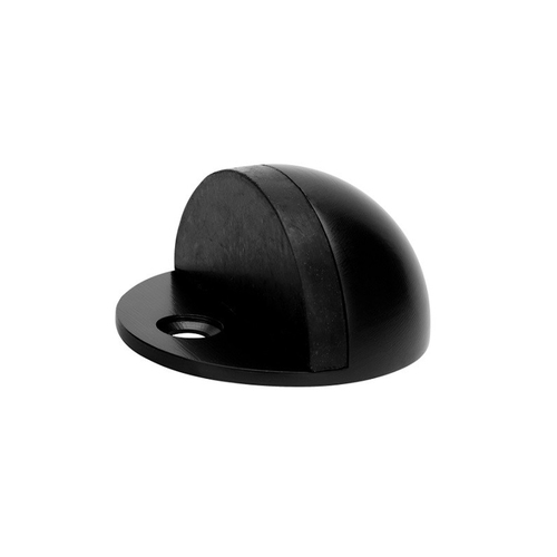 Zanda Half Moon Door Stop 25mm Matt Black 14008.BLK