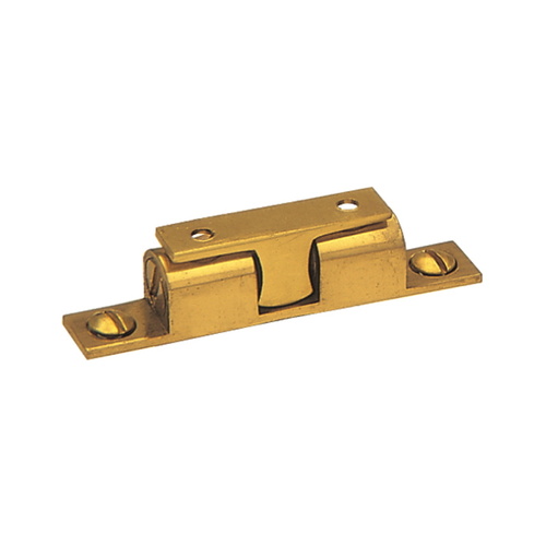 *WHILE SUPPLY LAST* Zanda 5015PB Double Ball Catch Polished Brass 50x9mm