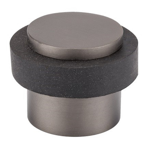 Restocking Soon: ETA Early November - Zanda Round Floor Mount Door Stop 38mm Graphite Nickel 5256.GN