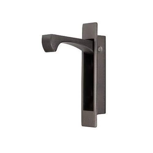 Restocking Soon: ETA Early December - Zanda Sliding Door Edge Pull Concealed Fix 90x18mm Graphite Nickel 5288.GN