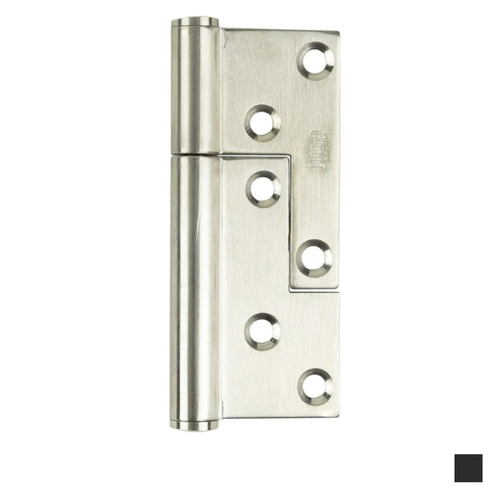 Zanda Lift Off Hinge Fast Fix 100x73x2.5mm - Available in Matt Black and Stainless Steel Finish