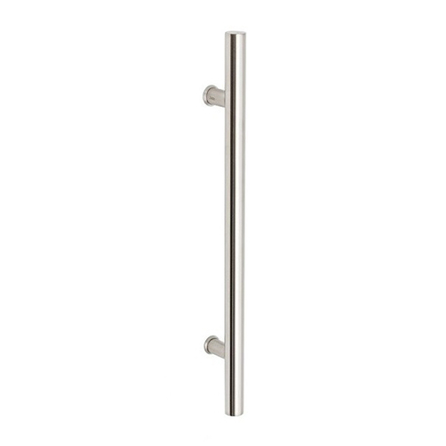 Zanda Round Door Pull Handle Face Fix 300mm Stainless Steel 7063.FF.SS