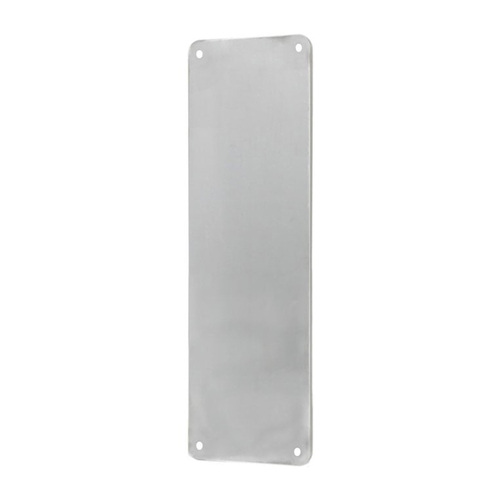 Restocking Soon: ETA Mid January - Zanda Door Push Plate 300x65mm Stainless Steel 7166.SS