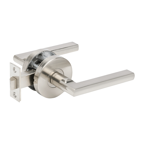 Restocking Soon: ETA Early December - Zanda Alto Door Lever Handle Passage Set Brushed Nickel 9136.BN